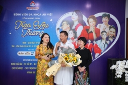 Chương trình“Trao yêu thương” cùng các nghệ sĩ, ca sĩ tại bệnh viện đa khoa An Việt