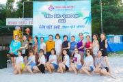 CBNV An Việt tổ chức hoạt động nội bộ sôi nổi tại đảo Quan Lạn, Quảng Ninh
