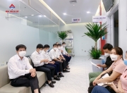 Bệnh viện An Việt là đơn vị y tế đồng hành khám sức khỏe định kỳ cho đoàn cán bộ UBND xã Liên Châu - Yên Lạc - Vĩnh Phúc