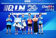 Bệnh viện An Việt đồng hành cùng giải chạy 'Run to Live 2024'