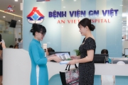 Diễn viên Thanh Hương thăm khám sức khỏe tại Bệnh viện An Việt