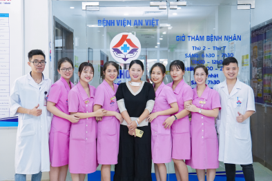 Diễn viên Thanh Tú tin tưởng thực hiện phẫu thuật tuyến giáp tại Bệnh viện Đa khoa An Việt