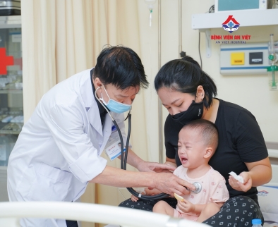 Thăm khám tận tình – Hạn chế kháng sinh, Bệnh viện An Việt địa chỉ "vàng" chăm sóc sức khỏe cho bé yêu!