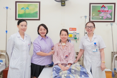 Thổi luồng gió mát xoa dịu những cơn đau của bệnh nhân An Việt