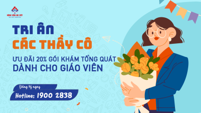 Tri ân ngày nhà giáo Việt Nam - tặng thầy cô món quà sức khỏe