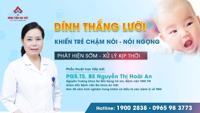 Trẻ chậm nói, nói ngọng, phát âm sai có phải do bị dính thắng lưỡi?