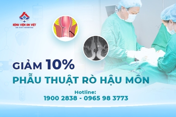 Phẫu thuật rò hậu môn - Giảm 10% chi phí phẫu thuật