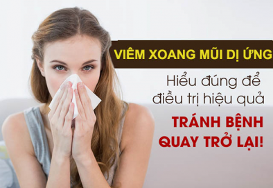 Bệnh viêm mũi dị ứng và cách chữa trị hiệu quả nhất hiện nay