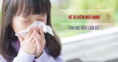 Viêm mũi họng ở trẻ: Dấu hiệu và biến chứng không thể xem nhẹ