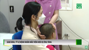 Giao mùa, tỷ lệ Bệnh Nhân mắc Viêm Mũi Dị Ứng tăng