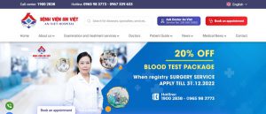 Launching the English version Website of An Viet Hospital