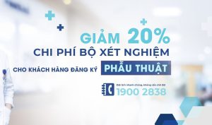 20% discount on testing costs for customers who register for surgery