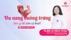 Đa nang buồng trứng làm gì để sớm có thai?