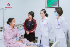 Nụ cười hạnh phúc của những người bệnh