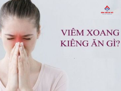 Viêm xoang kiêng ăn gì?