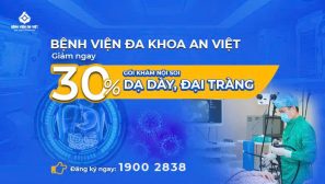 Ưu đãi giảm 30% gói khám nội soi dạ dày, đại tràng