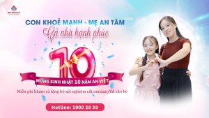 Hành trình đưa con thoát khỏi viêm Amidan/VA tại An Việt